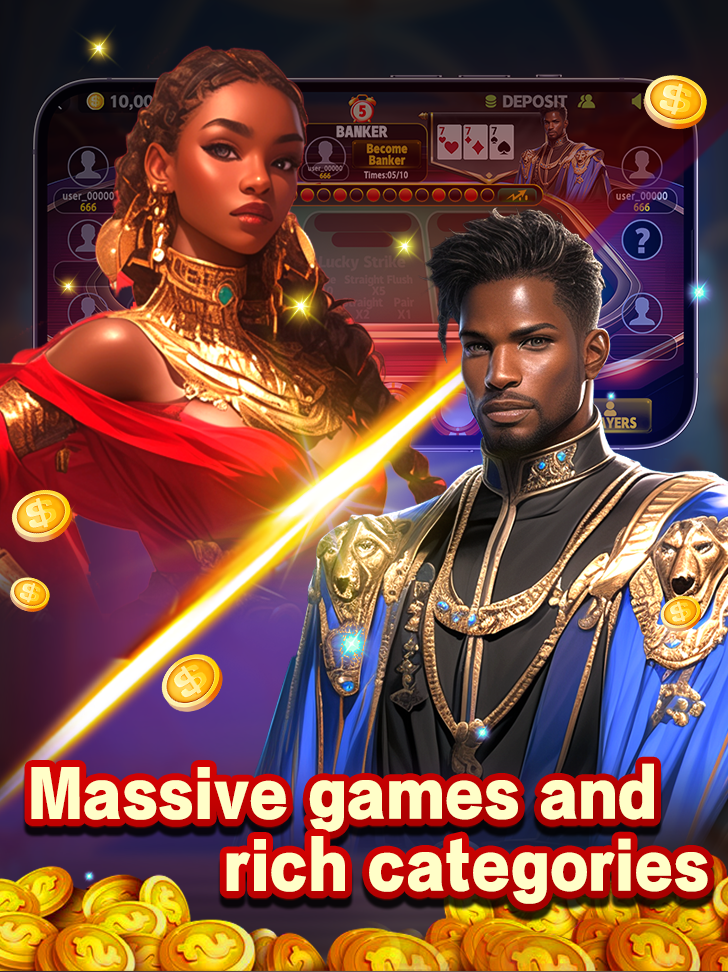 Massive games promotional poster